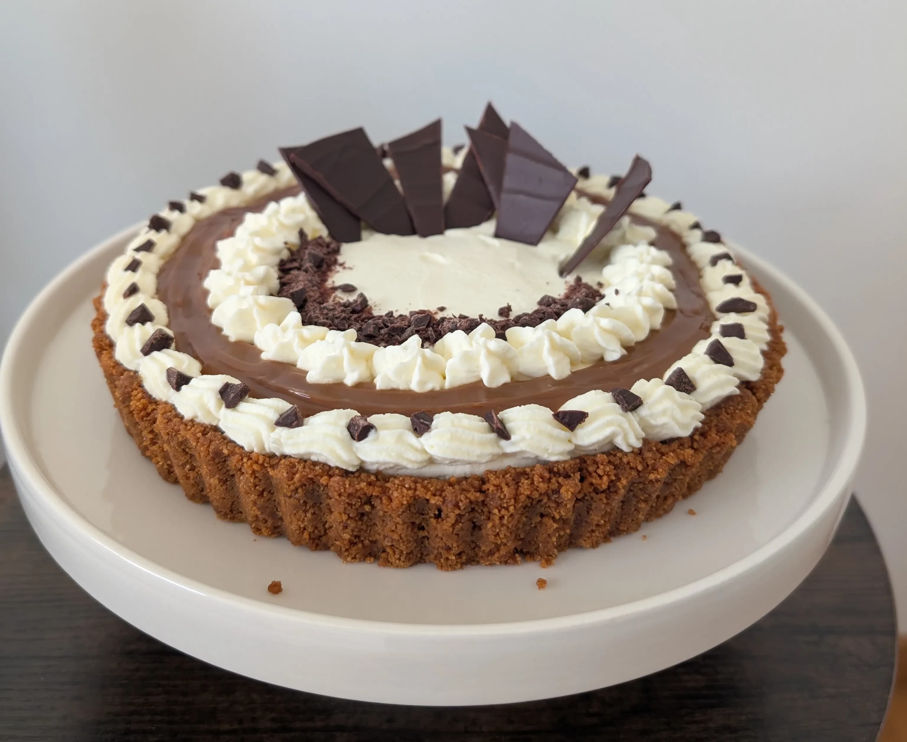 Banoffee pie personalizzata