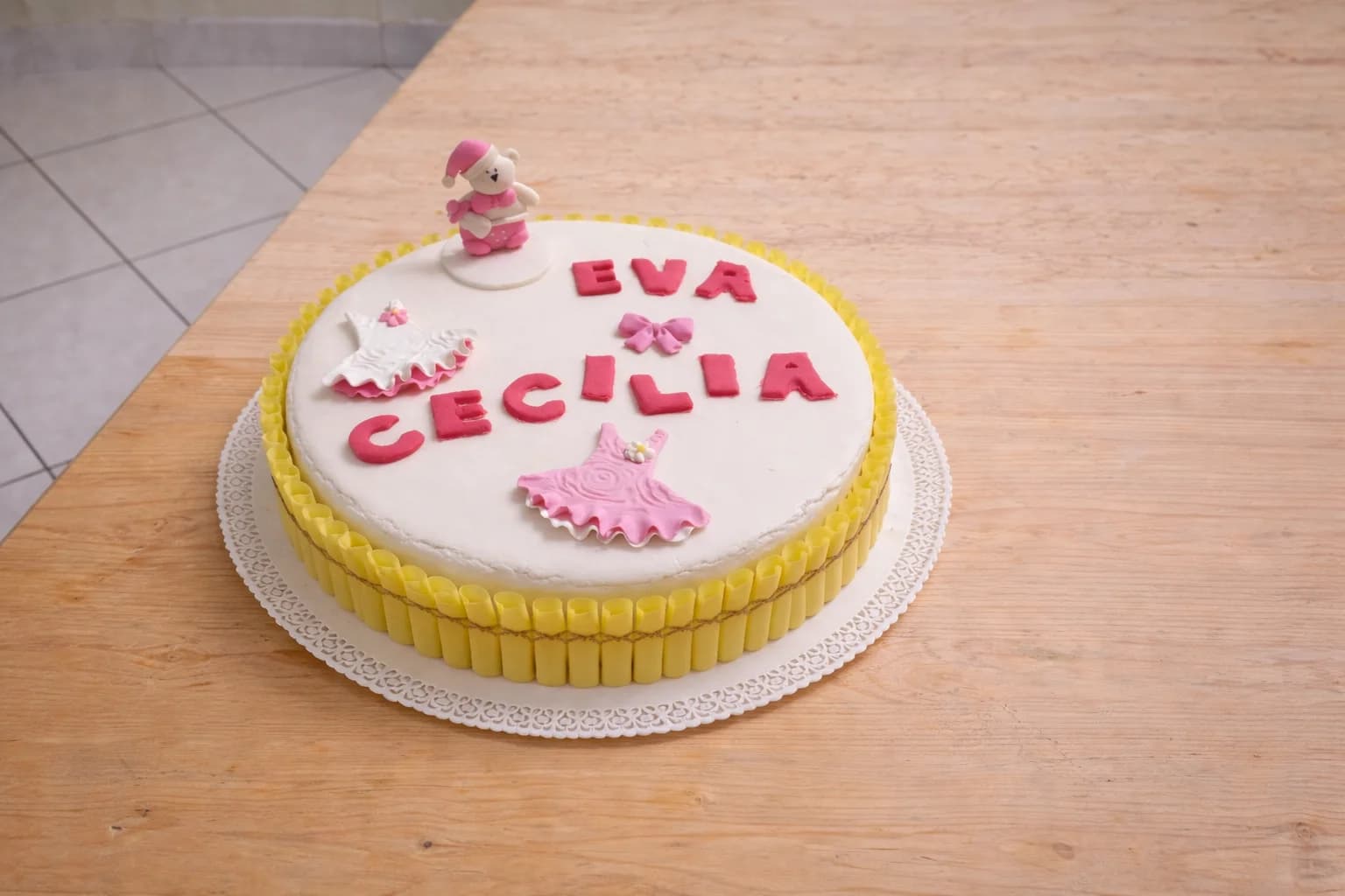 Custom birthday cake